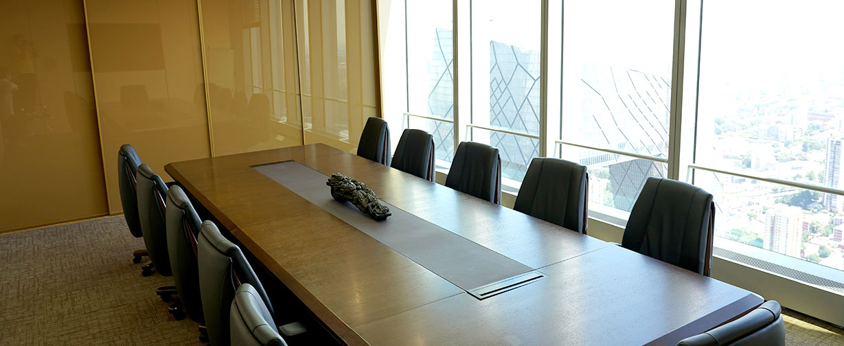 大唐國投餐廳裝修設計公司會議室圖片-1