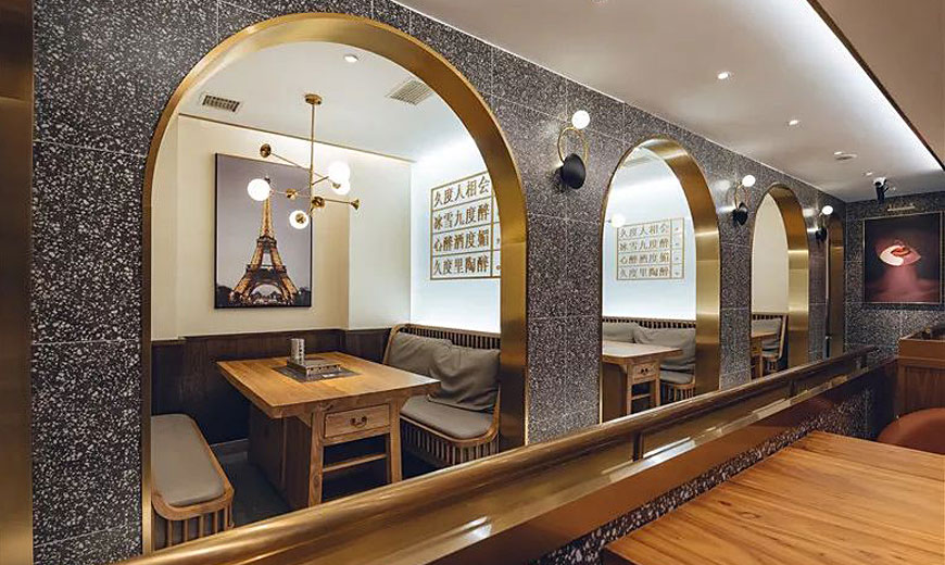 布達佩斯特色燒烤餐廳設計